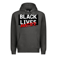 Charcoal Heather Black Lives Matter Premium Hoodie - Bettercallsaul