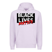 Lilac Black Lives Matter Premium Hoodie - Bettercallsaul