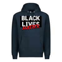 Navy Black Lives Matter Premium Hoodie - Bettercallsaul