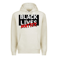 Oatmeal Heather Black Lives Matter Premium Hoodie - Bettercallsaul