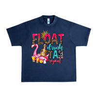 Navy float drink tan repeat Urban Heavy Tee - AdoDesignShop