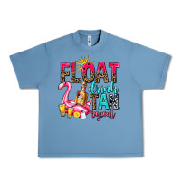 Pebble Blue float drink tan repeat Urban Heavy Tee - AdoDesignShop