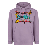 Lavender Prayer Changes Everything Heavyweight Hoodie - BundleAndBundleShop