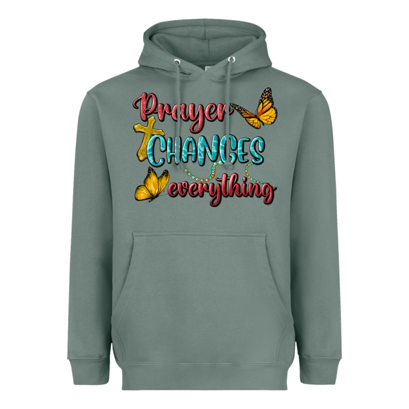 Prayer Changes Everything Heavyweight Hoodie by BundleAndBundleShop | Teevron