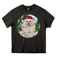 Asphalt Pomeranian And Farm Heavy Core Tee - RanaPortraitStore