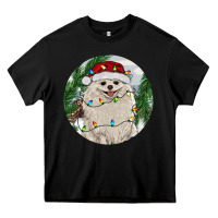 Black Pomeranian And Farm Heavy Core Tee - RanaPortraitStore