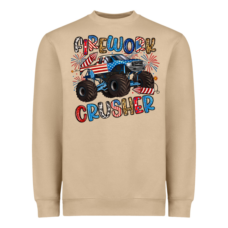 Firework Crusher Heavyweight Sweatshirt by Artiststas | Teevron