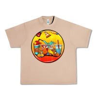 Burro firefighter coasters Urban Heavy Tee - AdoDesignShop