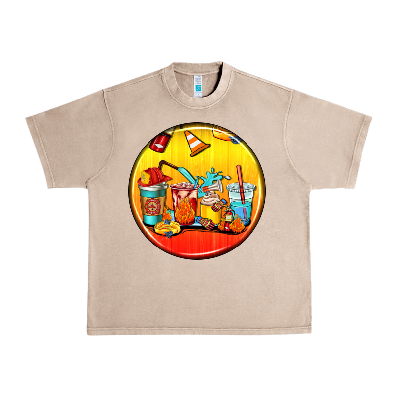 Firefighter Coasters Urban Heavy Tee by AdoDesignShop | Teevron
