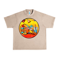 French Oak firefighter coasters Urban Heavy Tee - AdoDesignShop