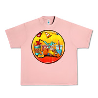 Salmon firefighter coasters Urban Heavy Tee - AdoDesignShop