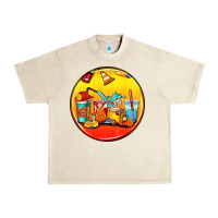 Sandshell firefighter coasters Urban Heavy Tee - AdoDesignShop