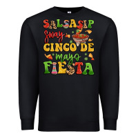 Black salsasip sway cinco de mayo fiesta Premium Sweatshirt - LillyAllenDesigns
