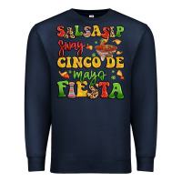 Navy salsasip sway cinco de mayo fiesta Premium Sweatshirt - LillyAllenDesigns