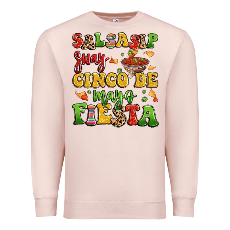 Salsasip Sway Cinco De Mayo Fiesta Premium Sweatshirt by LillyAllenDesigns | Teevron