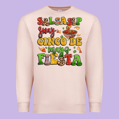 Salsasip Sway Cinco De Mayo Fiesta Premium Sweatshirt Designed By Lillyallendesigns