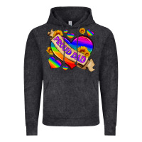 Vintage Black lgbtq proud dad Vintage Hoodie - HRA Design Shop