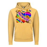Vintage Mustard lgbtq proud dad Vintage Hoodie - HRA Design Shop