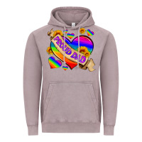 Vintage Zinc lgbtq proud dad Vintage Hoodie - HRA Design Shop