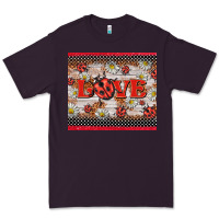 Plum love ladybug Premium Tee - BarkalooDesign