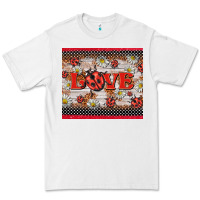 White love ladybug Premium Tee - BarkalooDesign