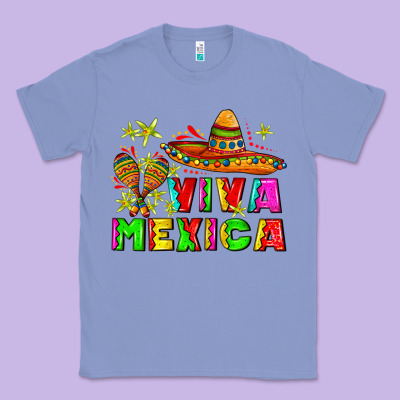 Viva Mexica Classic Tee Designed By Adodesignshop
