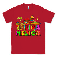 Red viva mexica Classic Tee - AdoDesignShop