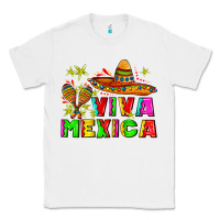 White viva mexica Classic Tee - AdoDesignShop