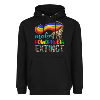 Black Lgbtq Make Homophobia Extinct Heavyweight Hoodie - BundleAndBundleShop