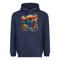 Navy Lgbtq Make Homophobia Extinct Heavyweight Hoodie - BundleAndBundleShop