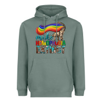 Sage Lgbtq Make Homophobia Extinct Heavyweight Hoodie - BundleAndBundleShop