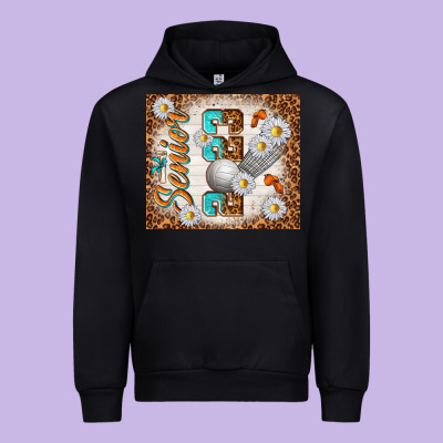 Senior 2023 Volleyball Urban Hoodie Designed By Tumblerdesignbyshophia