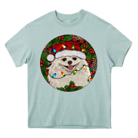 Arona Christmas pomeranian Heavy Core Tee - RanaPortraitStore