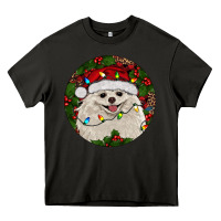 Asphalt Christmas pomeranian Heavy Core Tee - RanaPortraitStore