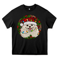 Black Christmas pomeranian Heavy Core Tee - RanaPortraitStore