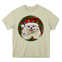 Mossy Christmas pomeranian Heavy Core Tee - RanaPortraitStore