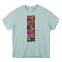 Arona usa flag and cross penwraps Heavy Core Tee - Artiststas
