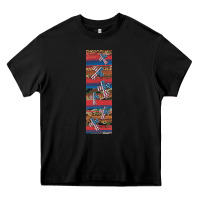 Black usa flag and cross penwraps Heavy Core Tee - Artiststas