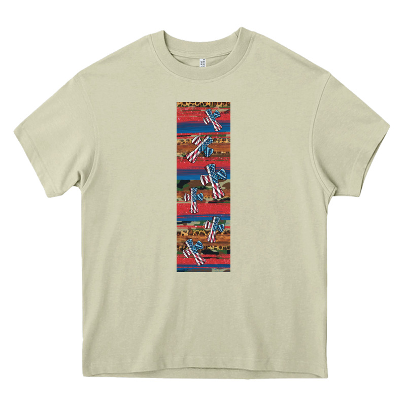 Usa Flag And Cross Penwraps Heavy Core Tee by Artiststas | Teevron
