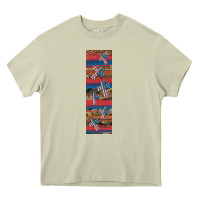 Mossy usa flag and cross penwraps Heavy Core Tee - Artiststas