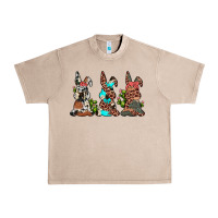 French Oak leopard cowhide turquoise cactus bunny's Urban Heavy Tee - JahusDesignShop
