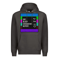 Smoke Eat Sleep Chemıstray Repeat Premium Hoodie - Bettercallsaul