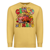 Antique Gold cinco de mayo truck Premium Sweatshirt - LillyAllenDesigns