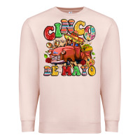 Pale Pink cinco de mayo truck Premium Sweatshirt - LillyAllenDesigns