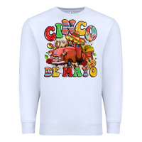 White cinco de mayo truck Premium Sweatshirt - LillyAllenDesigns