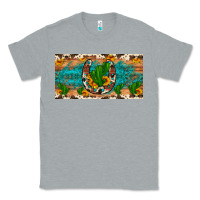 Heather Grey cactus sunflower horseshoe license plate Classic Tee - Artiststas