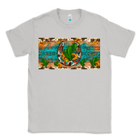 Moon Dust cactus sunflower horseshoe license plate Classic Tee - Artiststas