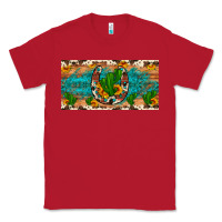 Red cactus sunflower horseshoe license plate Classic Tee - Artiststas