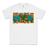 White cactus sunflower horseshoe license plate Classic Tee - Artiststas