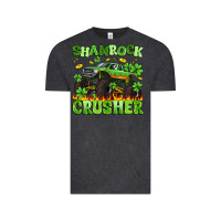 Vintage Black shamrock crusher Vintage Tee - Artiststas
